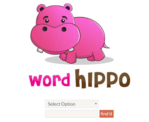 High-scoring 7-letter words like EXAMPLE, JOURNEY and LICENSE to win at Scrabble, Words With Friends and more. . Word hippo dictionary